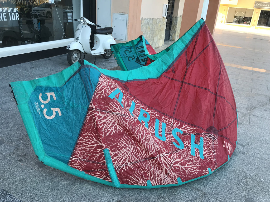 Alex Pastor Kite Club - Airush Destination Store and Kiteschool Kites Used 2018 Airush Diamond 5.5m
